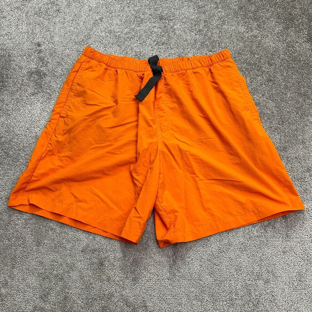 Columbia Whidbey II Omni Shade Water Shorts Mens XL Orange Swim Trunks Mesh Line